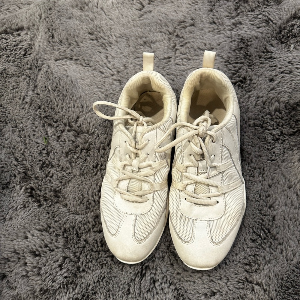 White cheer sneakers